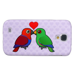 Eclectus Parrots in Love Case-Mate Barely There Samsung Galaxy S4 Case