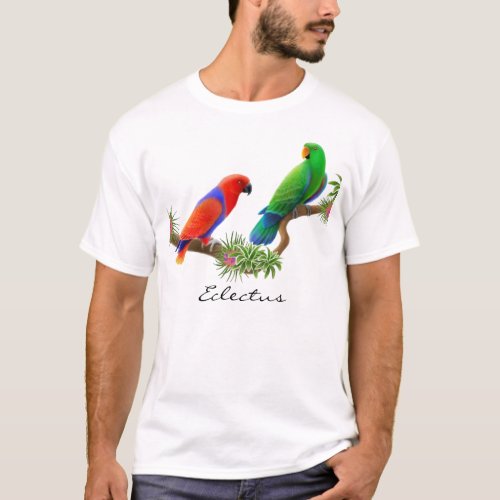 Eclectus Parrots T_Shirt