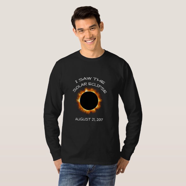 Eclipse 2017 Long Sleeve T-Shirt (Front Full)