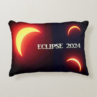 Eclipse 2024 accent pillow