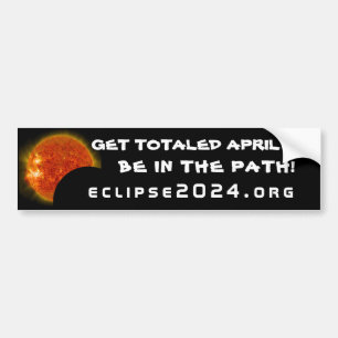 Eclipse 2024 Bumper Sticker