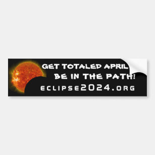 Eclipse 2024 Bumper Sticker