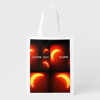 Eclipse 2024 grocery bag