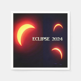 Eclipse 2024 napkins