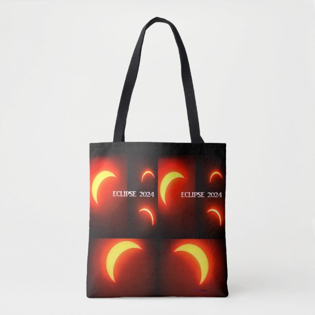 Eclipse 2024 tote bag (Front)