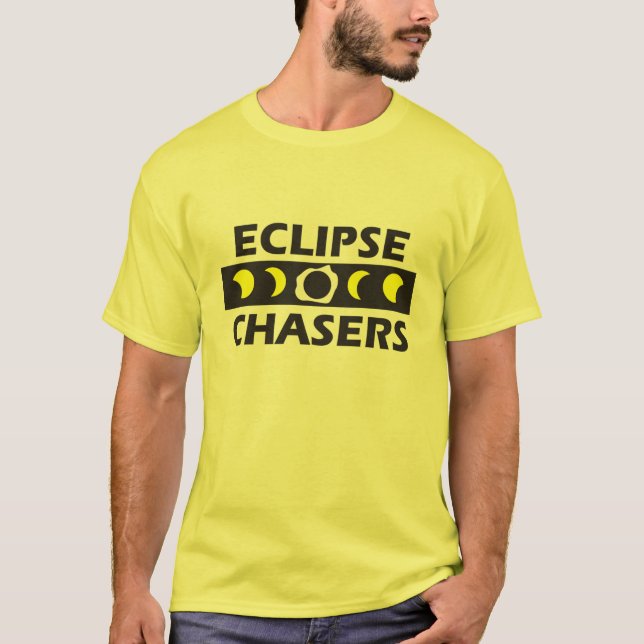 Eclipse Chasers logo gear - basic shirt #2 (Front)