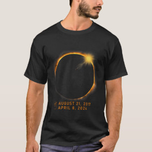 Eclipse Checklist Total Solar Eclipse April 8 2024 T-Shirt