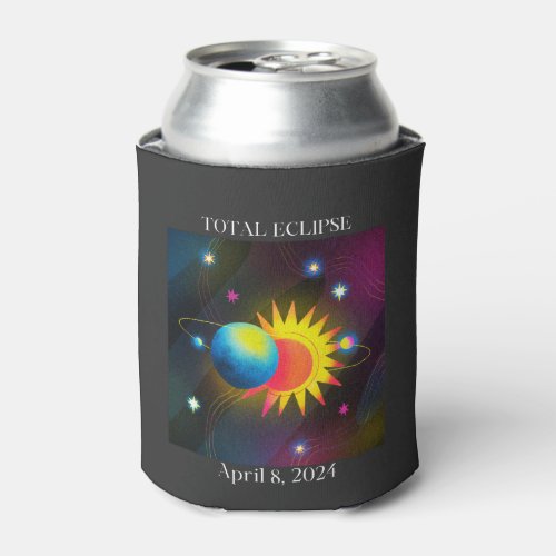 Eclipse Flare 040824 Total Solar Eclipse USA Can Cooler