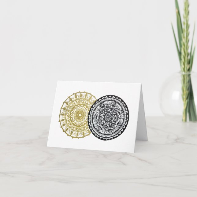 Eclipse Folded Note Card (Front)