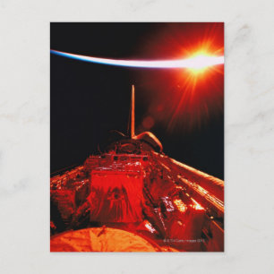 Eclipse from Space Postcard