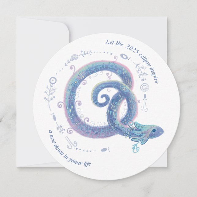 eclipse   greeting  card (Front)