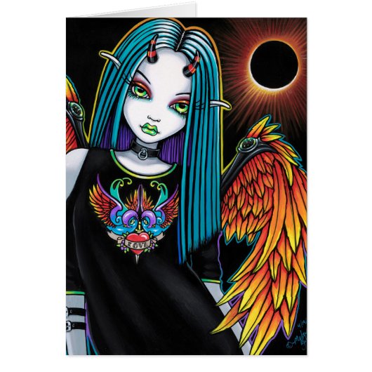 Eclipse Little Rainbow Devil Angel Cards (Front)