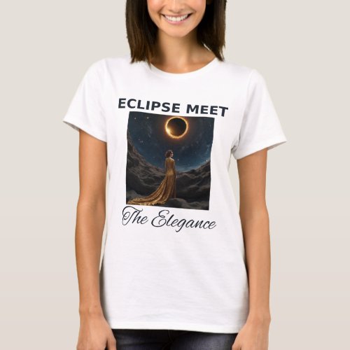 Eclipse meet the elegance  T_Shirt
