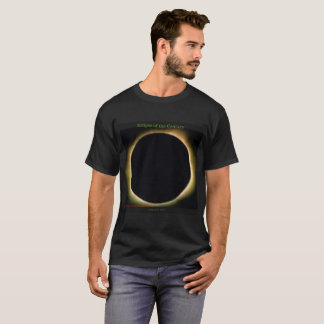 Eclipse of the Century Souvenir Tshirt -Black 