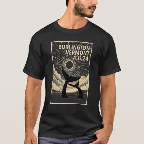 Eclipse over Burlington T_Shirt