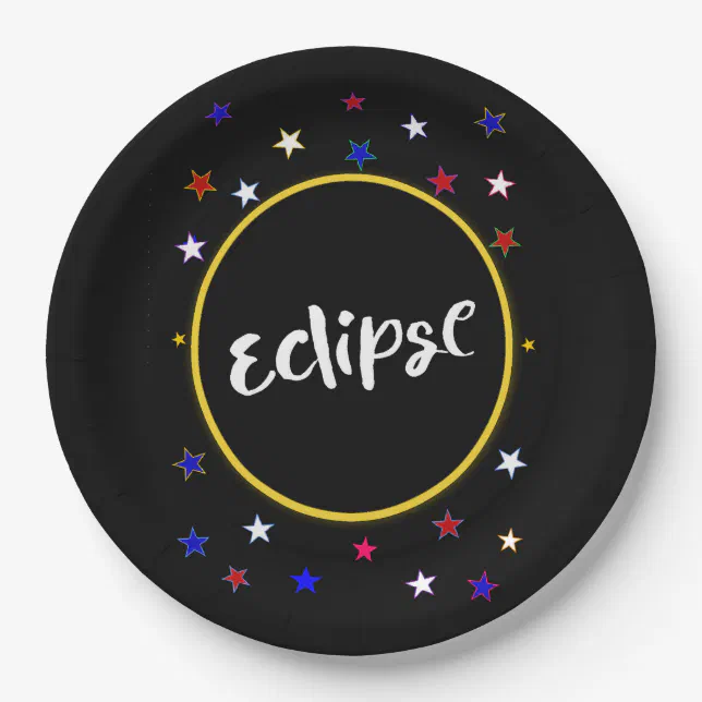 Eclipse Party Paper Plates | Zazzle