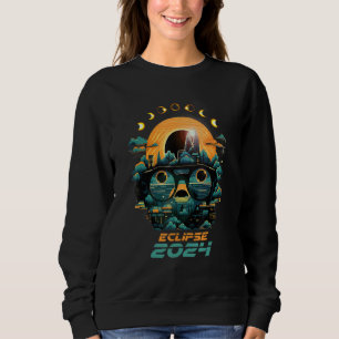 Eclipse Phases Total Solar Eclipse 2024 Sweatshirt