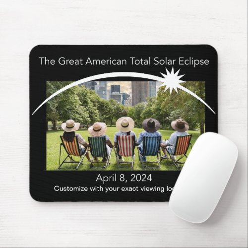 Eclipse photo mousepad