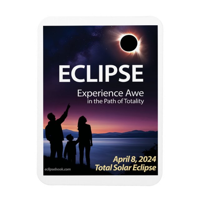 ECLIPSE Refrigerator Magnet (Vertical)