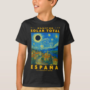 Eclipse Solar Total España 2026  T-Shirt