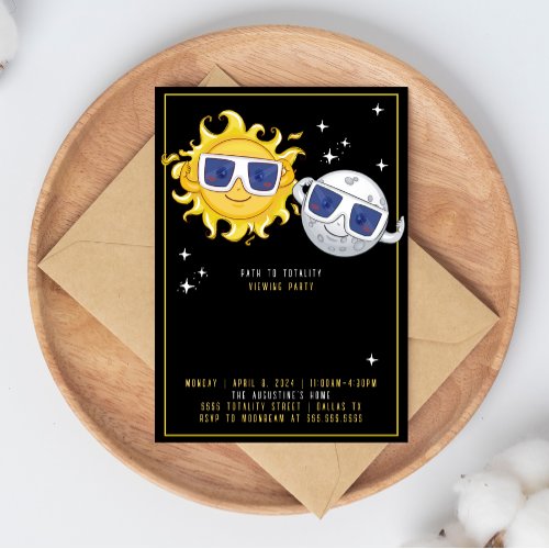 Eclipse Viewing Party Invitation
