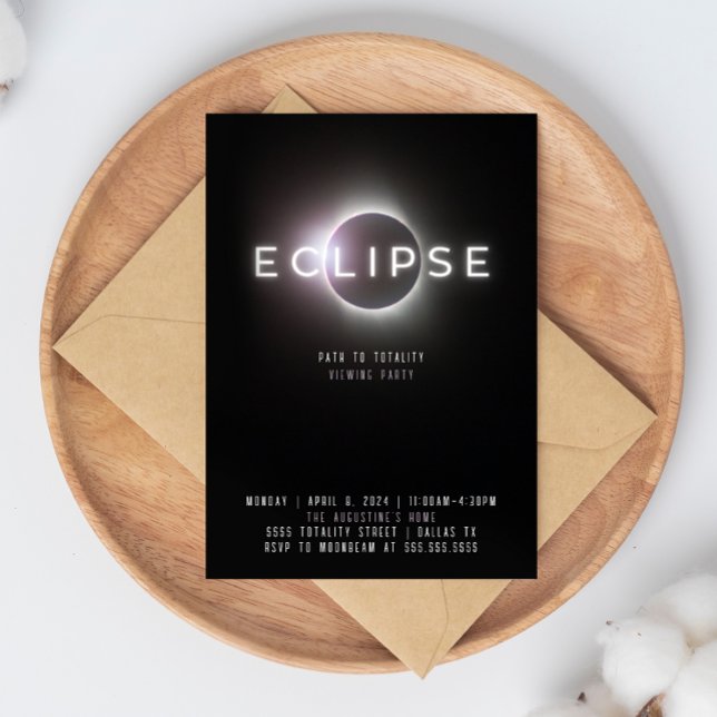 Eclipse Viewing Party Invitation (Creator Uploaded)