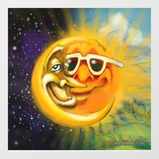 Eclipse Window Cling (Sheet)