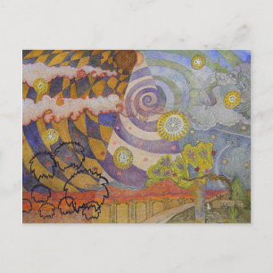 Eclipse with Mercury Retrograde Postcard