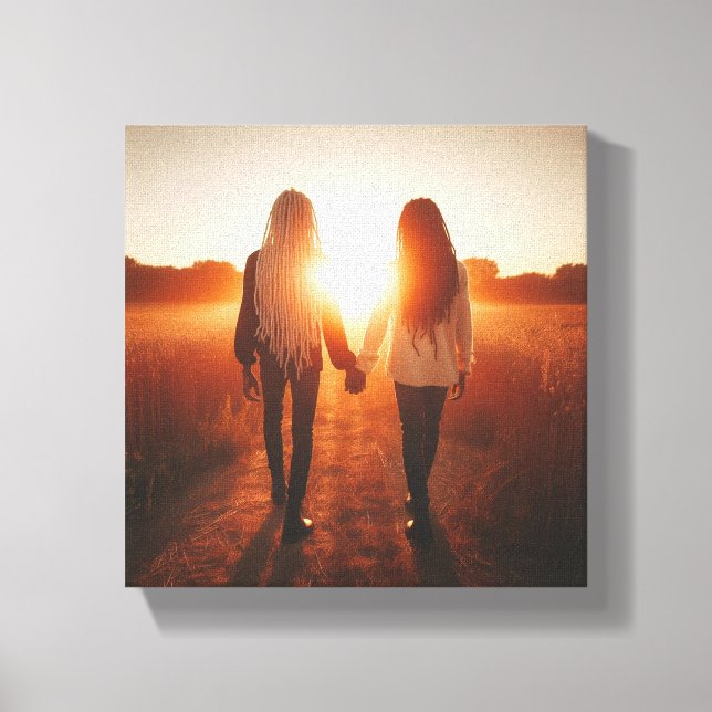 Eclipsed by Us Canvas Print (Front)