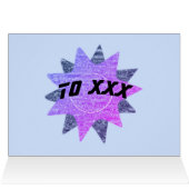 Eclipsed Heart & Stars for Valentine / Love (Inside Horizontal (Top))