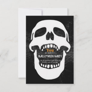 Eclipsed Night: A Haunting Halloween Soirée Invitation