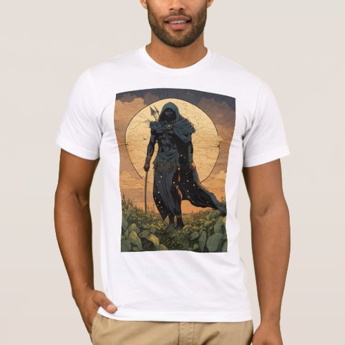 Eclipsing Shadows The Enigmatic Black God of Weat T_Shirt