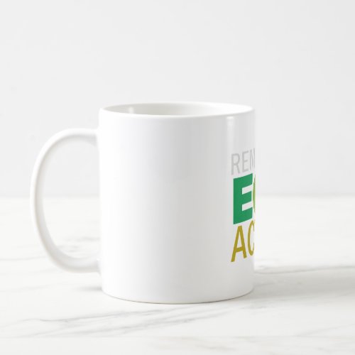  Eco Action Embrace Green Change Coffee Mug