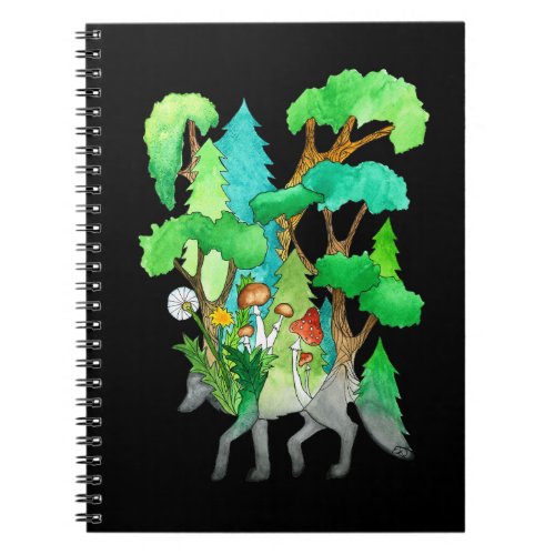 Eco balance Wolf Notebook