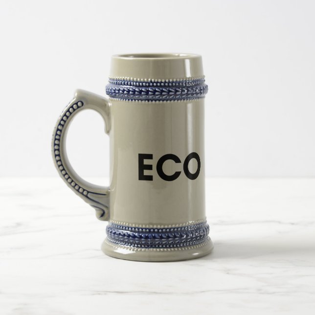 eco beer stein (Left)