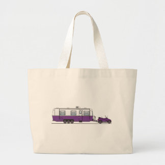 Eco Car Camper Large Tote Bag