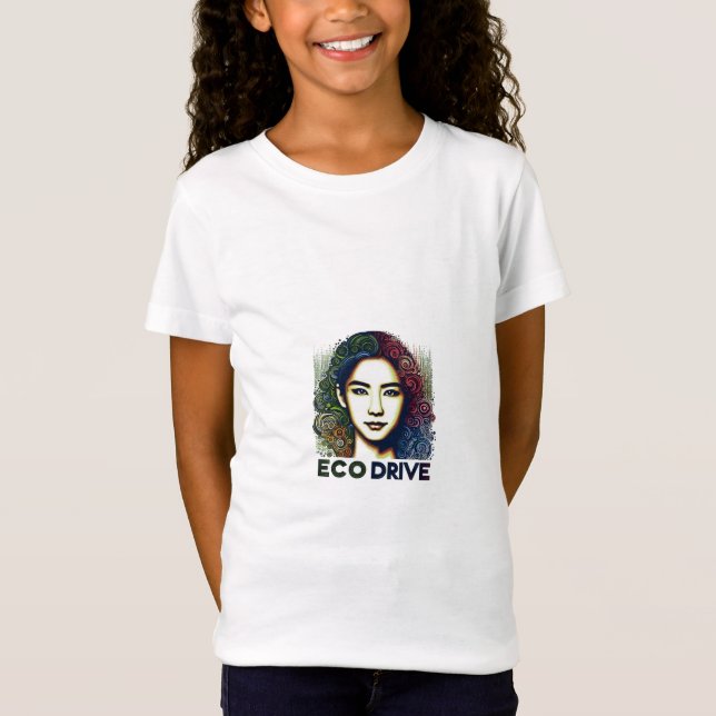 "Eco Cruise: Drive for a Greener Future Tee" T-Shirt (Front)