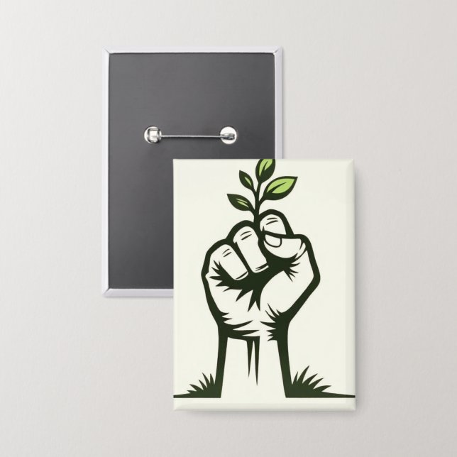 Eco Design | Nature-Inspired Button (Front/Back)