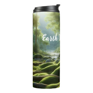 Eco-Earth Vibrant Green Moss Thermal Tumbler