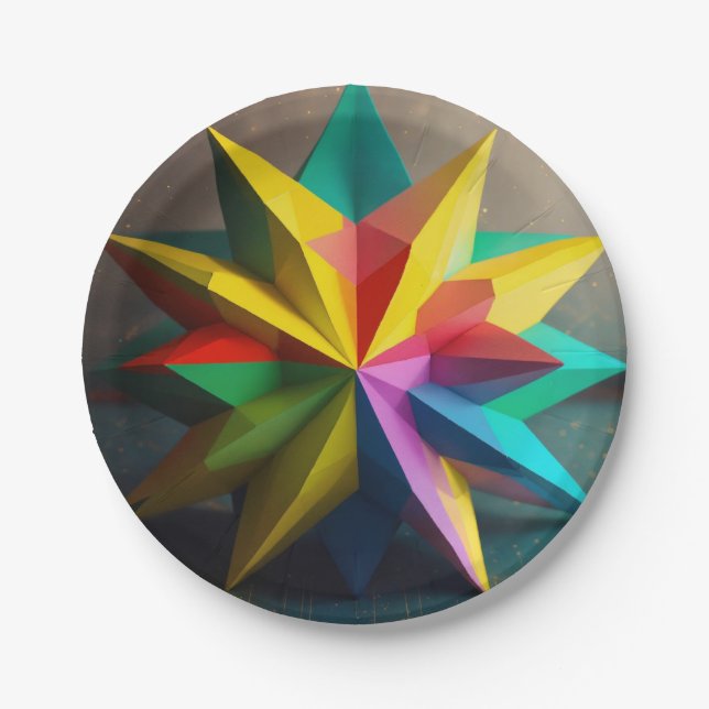 "Eco Elegance: Biodegradable Paper Plates" Paper Plates (Front)