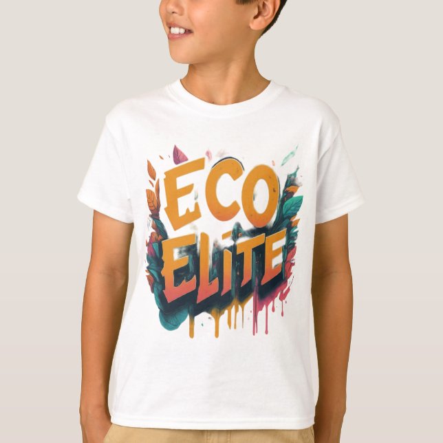 Eco-Elite Kids' Basic T-Shirt (Front)