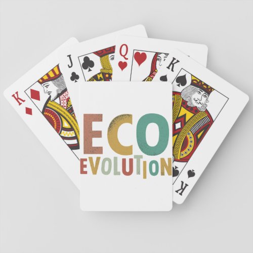 Eco Evolution Playing Cards