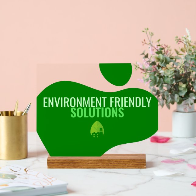 Eco-Friendly Business Sign (Wedding)