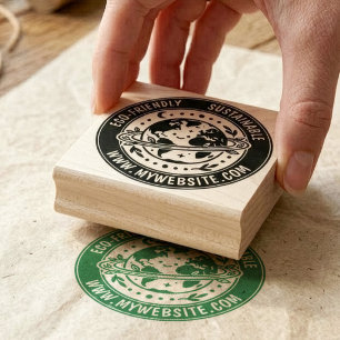 Eco-Friendly Custom Brand Packaging Stamp