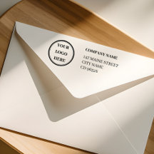 Eco-Friendly Custom Logo Self-Inking Rubber Stamp
