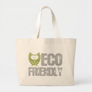 Eco Friendly Design! Ecology product! Large Tote Bag