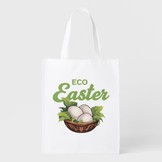 Eco-friendly Easter Grocery Bag