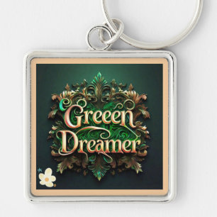 "Eco Friendly Future" Keychain