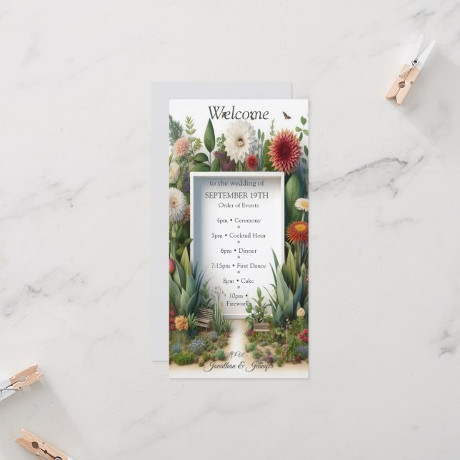 Eco-friendly Gardens and Buildings in Harmony (Front/Back In Situ)