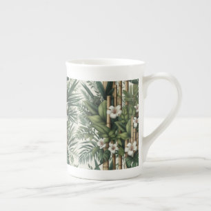 Eco-friendly Gardens and Buildings in Harmony Bone China Mug